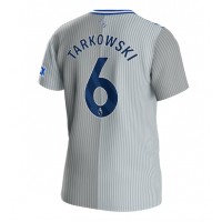 Everton James Tarkowski #6 Tretí futbalový dres 2023-24 Krátky Rukáv